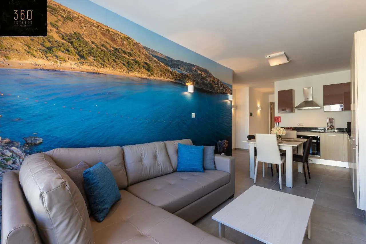 Apartment High-End Central Apt With Comfy Bed & Super Wifi By 360 Estates San Gwann