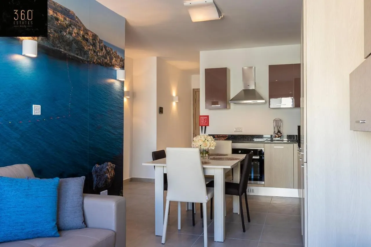 High-End Central Apt With Comfy Bed & Super Wifi By 360 Estates San Gwann